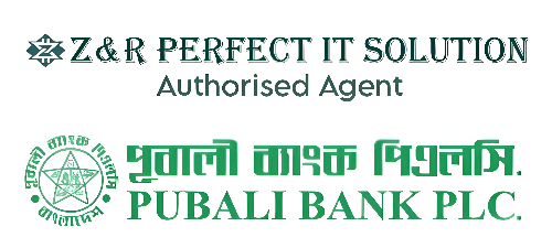 Z&R Perfect IT Solution Authorised Agent Pubali Bank PLC. logo